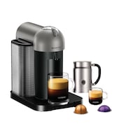 Nespresso Vertuo Espresso & Coffee Maker Bundle, Titan