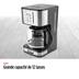 Cafetière MASTER Chef avec carafe en verre, acier inoxydable, noir, 12 tasses Front_Three_Fourths_Angled_Left