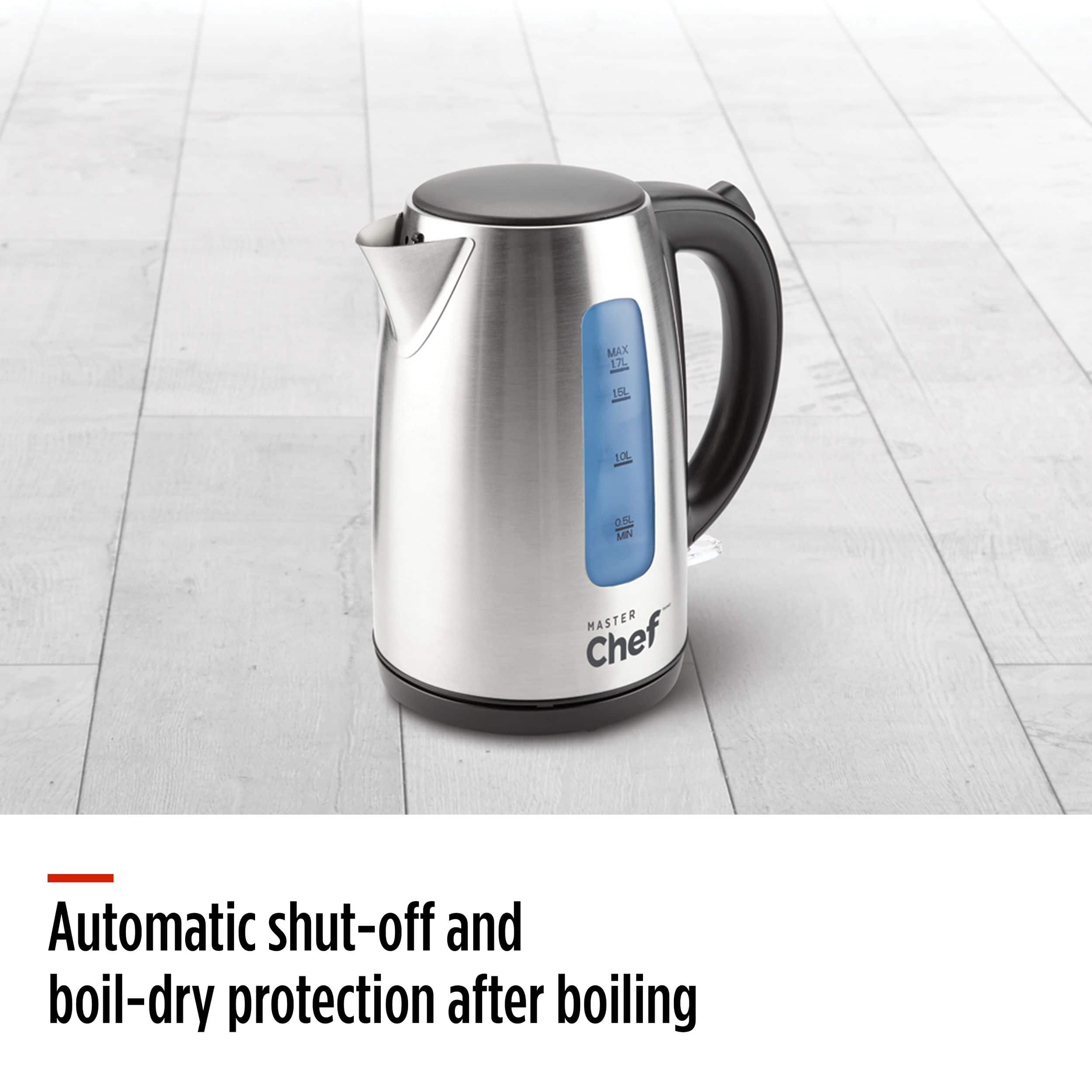 Master chef hot sale kettle review