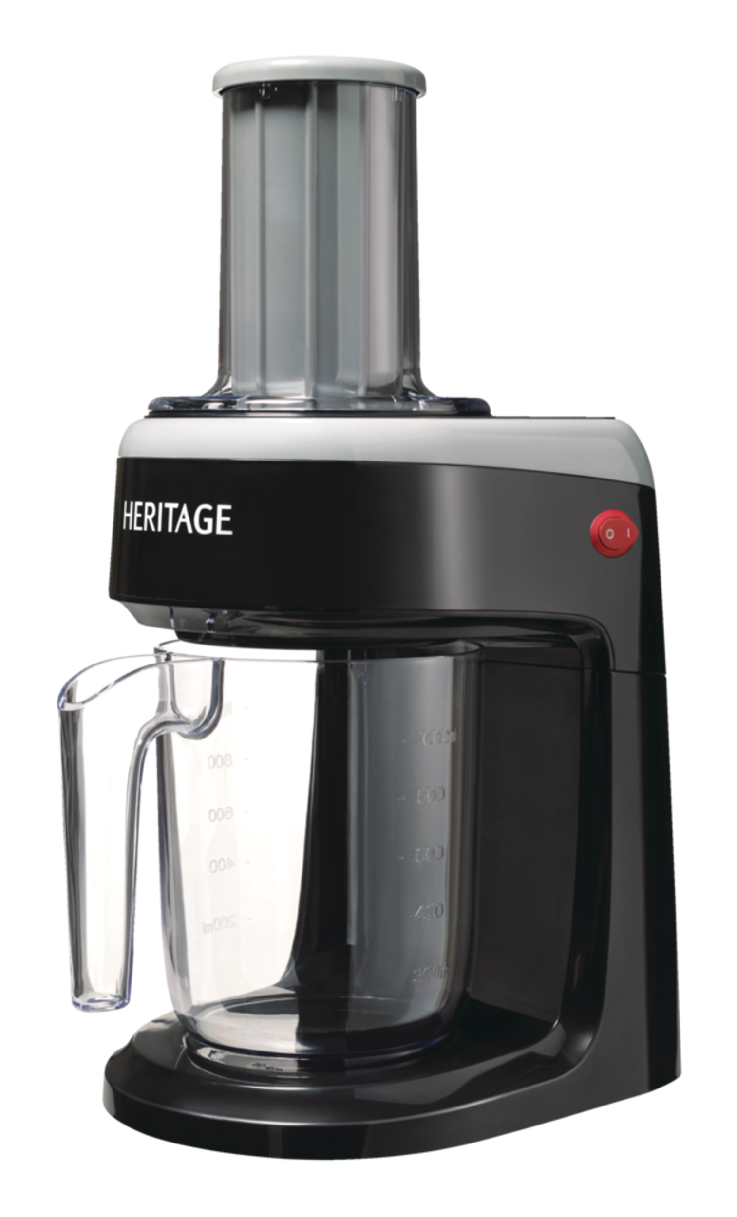 Starfrit Heritage Electric Food Spiralizer/Slicer, Black Front_Angled_Left