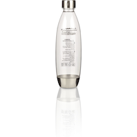 SodaStream Fuse Carbonating Bottle, BPA-Free, Stainless Steel, 1L Back_Flat