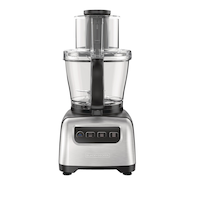 Black & Decker Kitchen Tools Square Food Processor Stainless Steel, 10 Cups Front_Flat