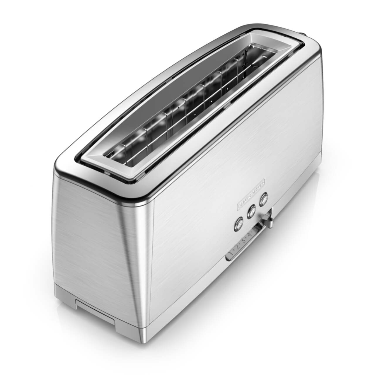 Black Decker Long Slot Toaster 2 Slice