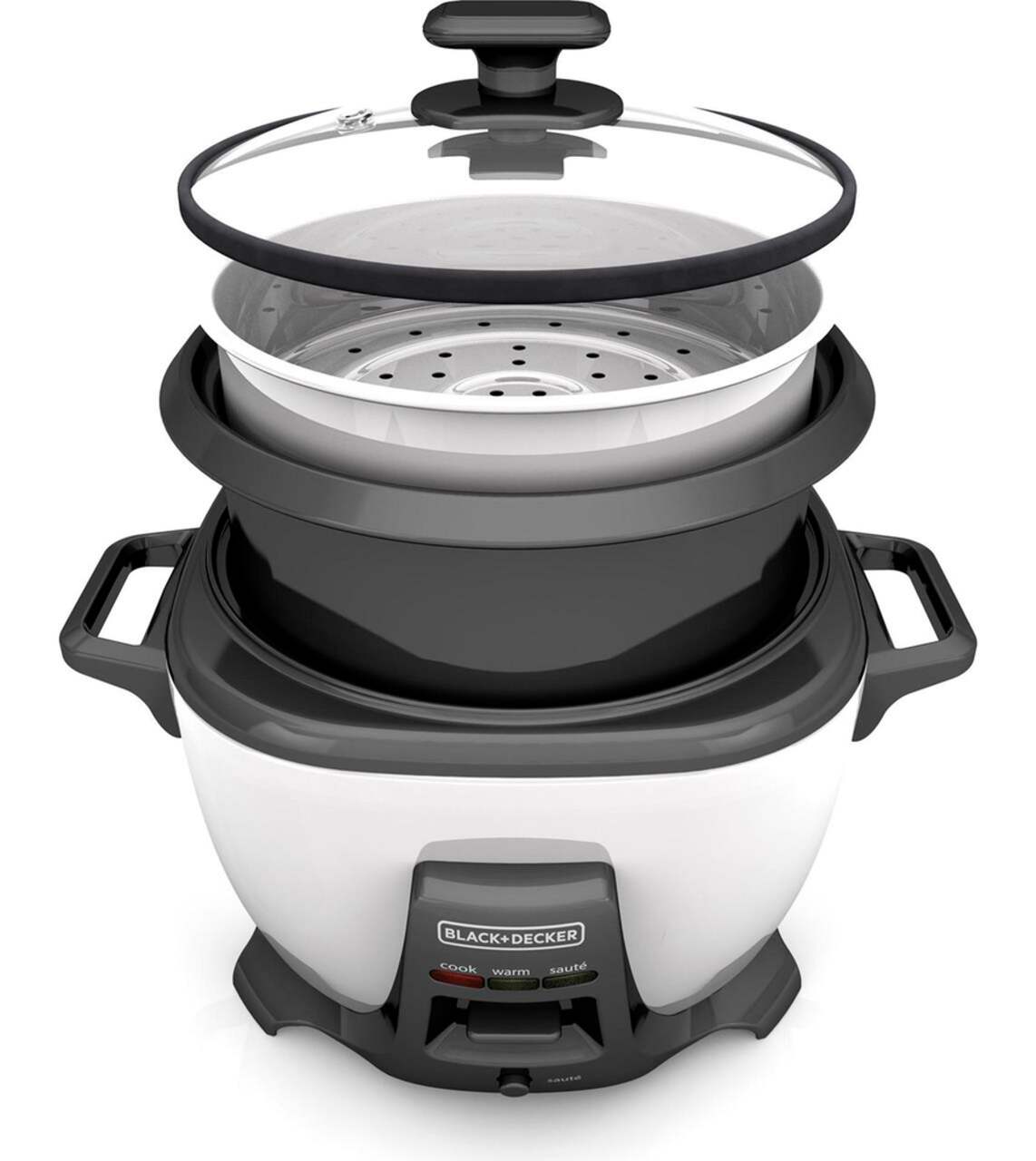 Canadian Tire - SAVE 50% on the 16-Cup Black & Decker Non-Stick Rice Cooker  and pay only $24.99. This rice cooker features a non-stick cooking bowl for  easier cleaning and tempered glass