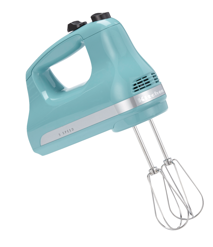 KitchenAid® Ultra Power™ 5-Speeds Hand Mixer w/ Turbo Beater Aqua Sky ...