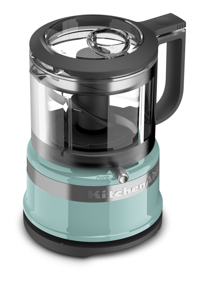 KitchenAid® Compact 3.5 Cup Food Chopper/Mini Food Processor w/ Dishwasher Safe Parts, Aqua Sky