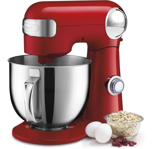 Cuisinart® Precision Master™ TiltHead Stand Mixer w/ 12 Speeds, Red, 5