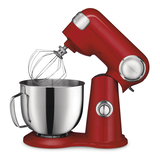 Cuisinart® Precision Master™ Tilt-Head Stand Mixer w/ 12 Speeds, Red, 5.5qt Side_Left