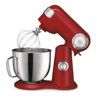 Cuisinart® Precision Master™ Tilt-Head Stand Mixer w/ 12 Speeds, Red, 5.5qt