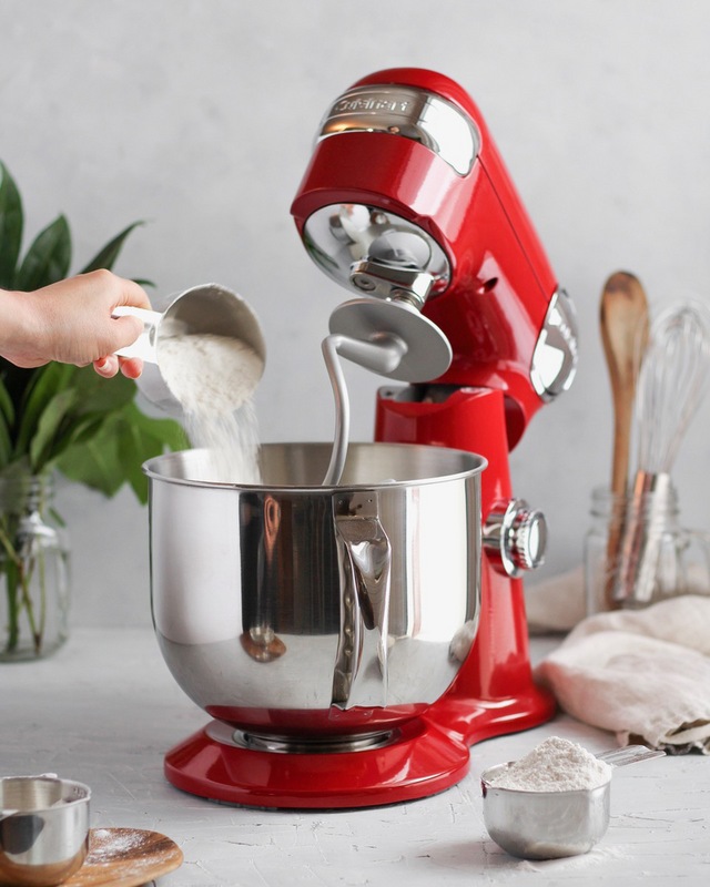 Cuisinart® Precision Master™ TiltHead Stand Mixer w/ 12 Speeds, Red, 5