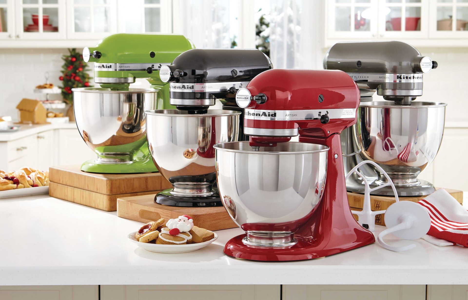KitchenAid Artisan レッド ミキサー KitchenAid Artisan スタンドミキサー レッド 5クォート Amazon.com