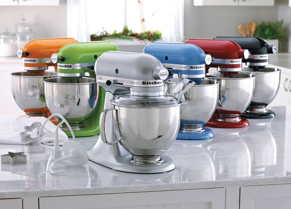 kitchenaid silver