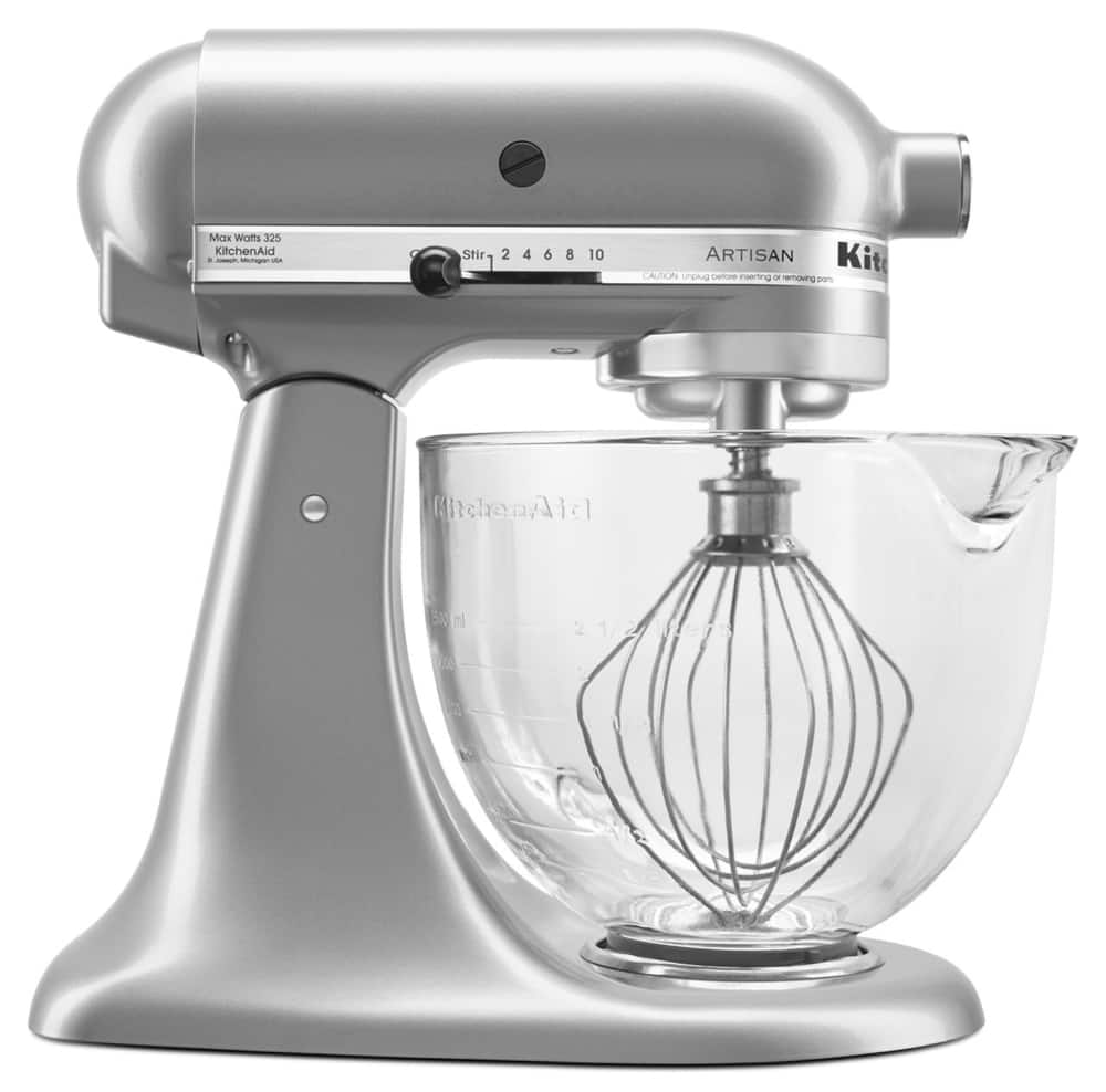 kitchenaid stand mixer glass bowl