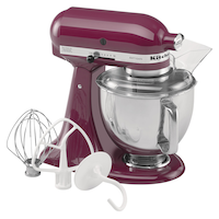 KitchenAid® Artisan® Series Tilt-Head Stand Mixer w/ 10 Speeds, Boysenberry, 5qt Front_Angled_Right