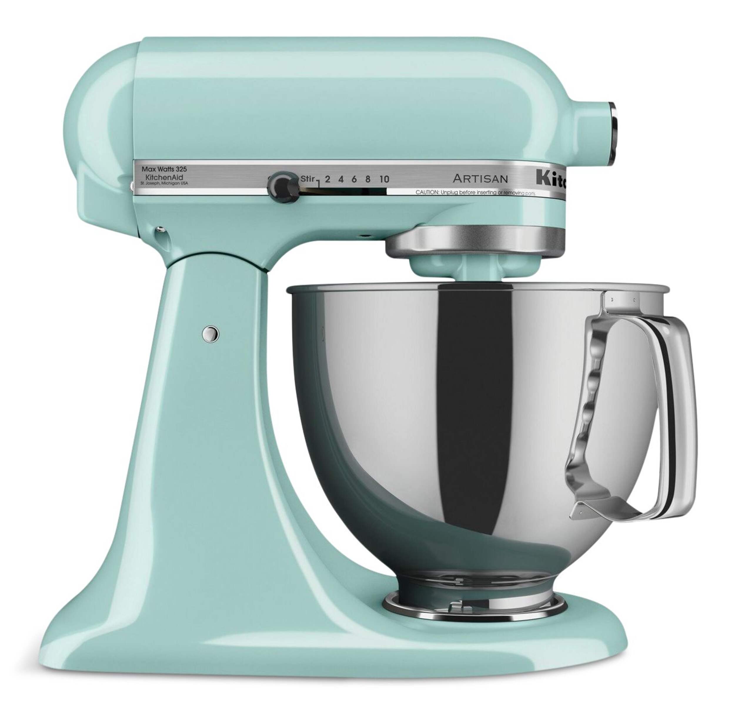 KitchenAid® Artisan® Series 5-Quart Tilt-Head Stand Mixer, Ice Blue Side_Right