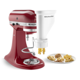 KitchenAid® Gourmet Pasta Press Stand Mixer Attachment w/ 6 Change Discs Front_Three_Fourths_Angled_Right