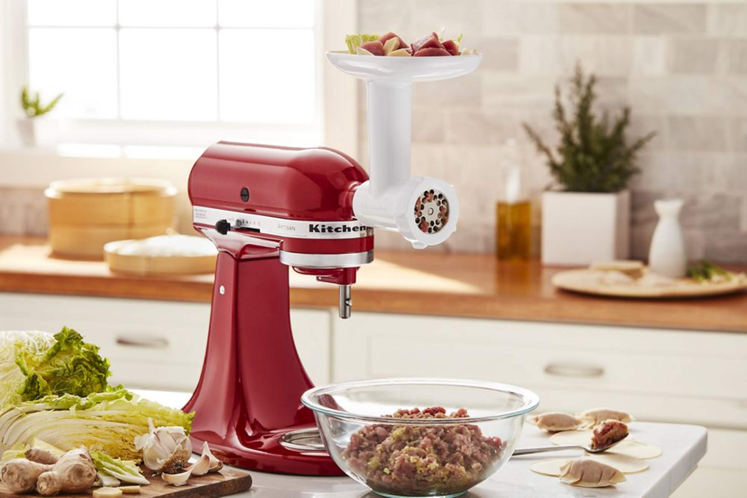 KitchenAid® Plastic Meat Grinder Stand Mixer Attachment Canadian Tire