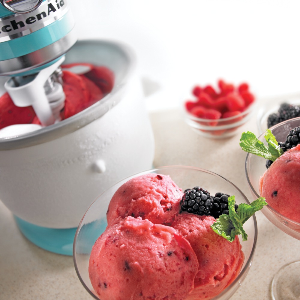 sorbet kitchenaid ice cream maker