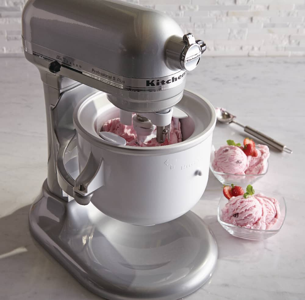 capacity of kitchenaid ice cream maker