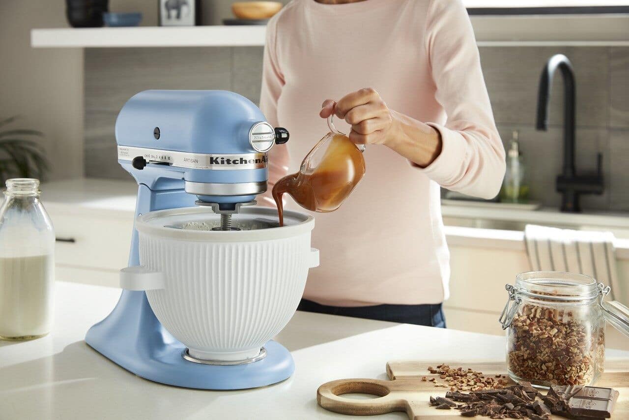 Kitchenaid mixer 2025 ice cream