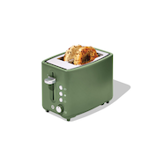 Vida by PADERNO Colour Series 2-Slice Toaster with 3 Settings, Matcha Front_Three_Fourths_Angled_Left
