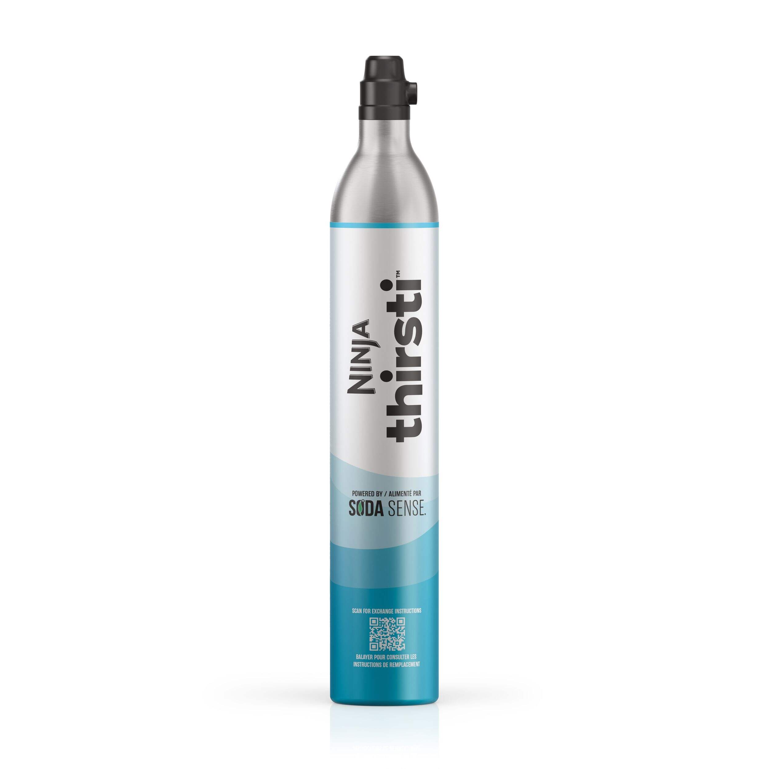 Ninja Thirsti™ CO2 Canister, 60-L Front_Flat