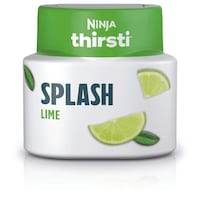 Ninja Thirsti™ Splash Tart Lime Syrup Flavoured Water Drops, Unsweetened Fruit Essence, 60-mL Front_Flat