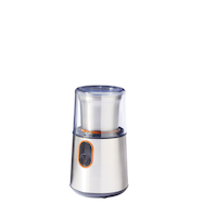 Vida by PADERNO Compact Stainless Steel Blade Coffee Grinder, Silver Front_Angled_Left
