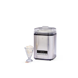 Vida by PADERNO Digital Ice Cream Maker, 4-in-1 Ice Cream & Frozen Treat Maker, Stainless Steel, 1.9-L Front_Angled_Left
