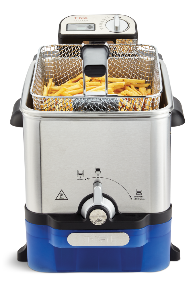 Tfal Ultimate EZ Clean Deep Fryer w/ Oil Filter, Stainless Steel, 3.5L