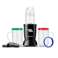 Magic Bullet Single Shot Blender, BPA-Free, Black, 300 to 550mL