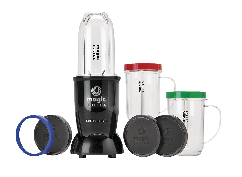 Magic Bullet Single Shot Blender BPAFree, Black, 300 to 550mL