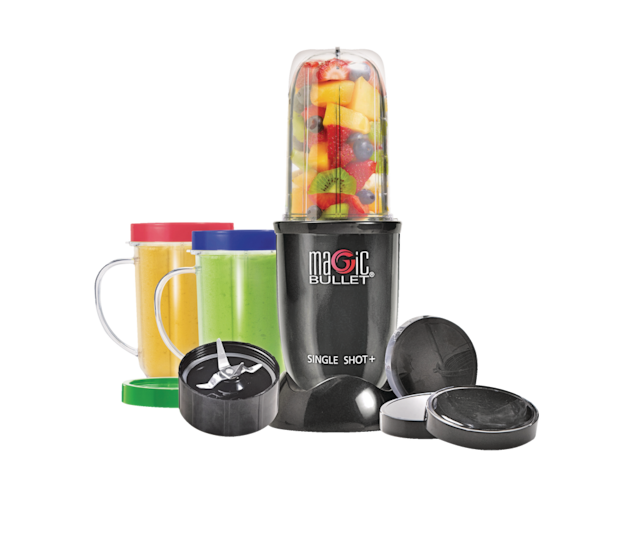 Magic Bullet Single Shot Blender BPAFree, Black, 300 to 550mL