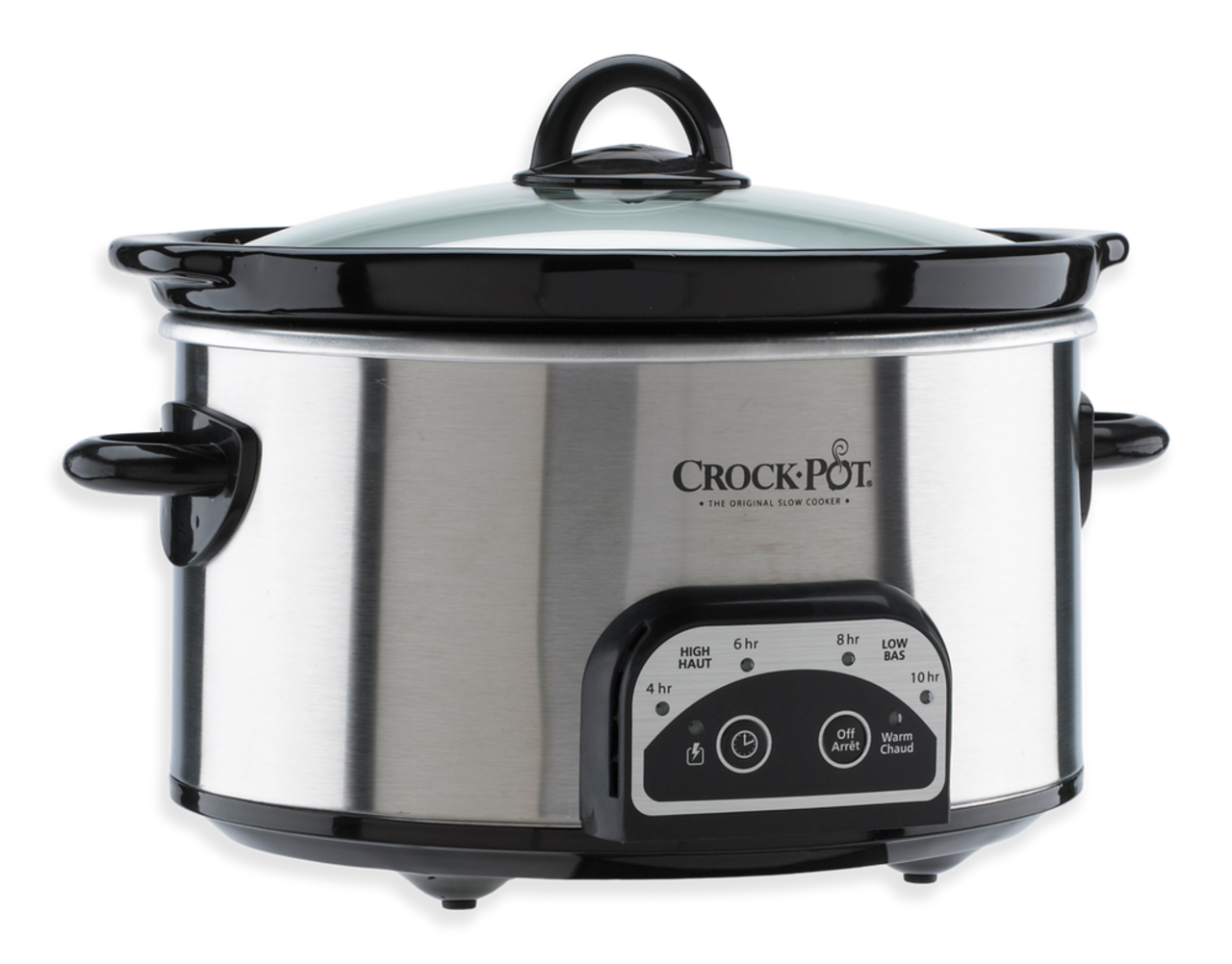Crock-Pot Digital Programmable Slow Cooker, Stainless Steel, 4