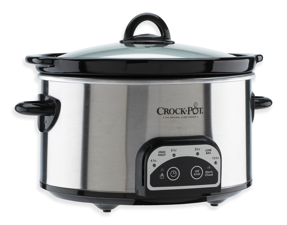 Crock Pot® Digital Programmable Slow Cooker Stainless Steel 4qt Canadian Tire 7648