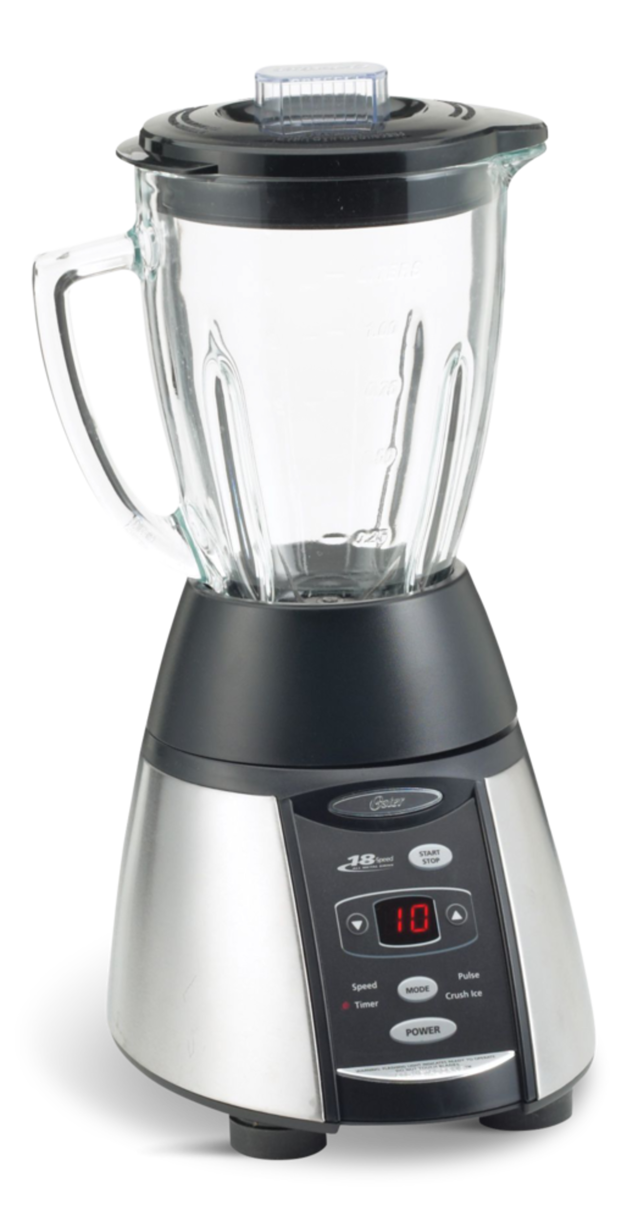 Oster Digital Blender with Pulse Feature, 18-Speed Front_Three_Fourths_Angled_Right