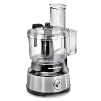 Hamilton Beach Compact Food Processor Black, 10 Cups Front_Angled_Right