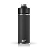 Bouteille d'eau de voyage isotherme en acier inoxydable avec couvercle grande ouverture Ninja Thirsti, sans BPA, choix de couleurs, 24 oz Front_Flat