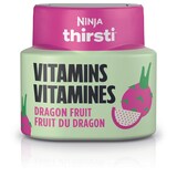 Gouttes d'eau à saveur de fruit du dragon Ninja Thirsti Vitamins, 60 mL Front_Flat