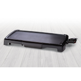 MasterChef Griddle with Thermostat Control, 10-in x 20-in Front_Angled_Left