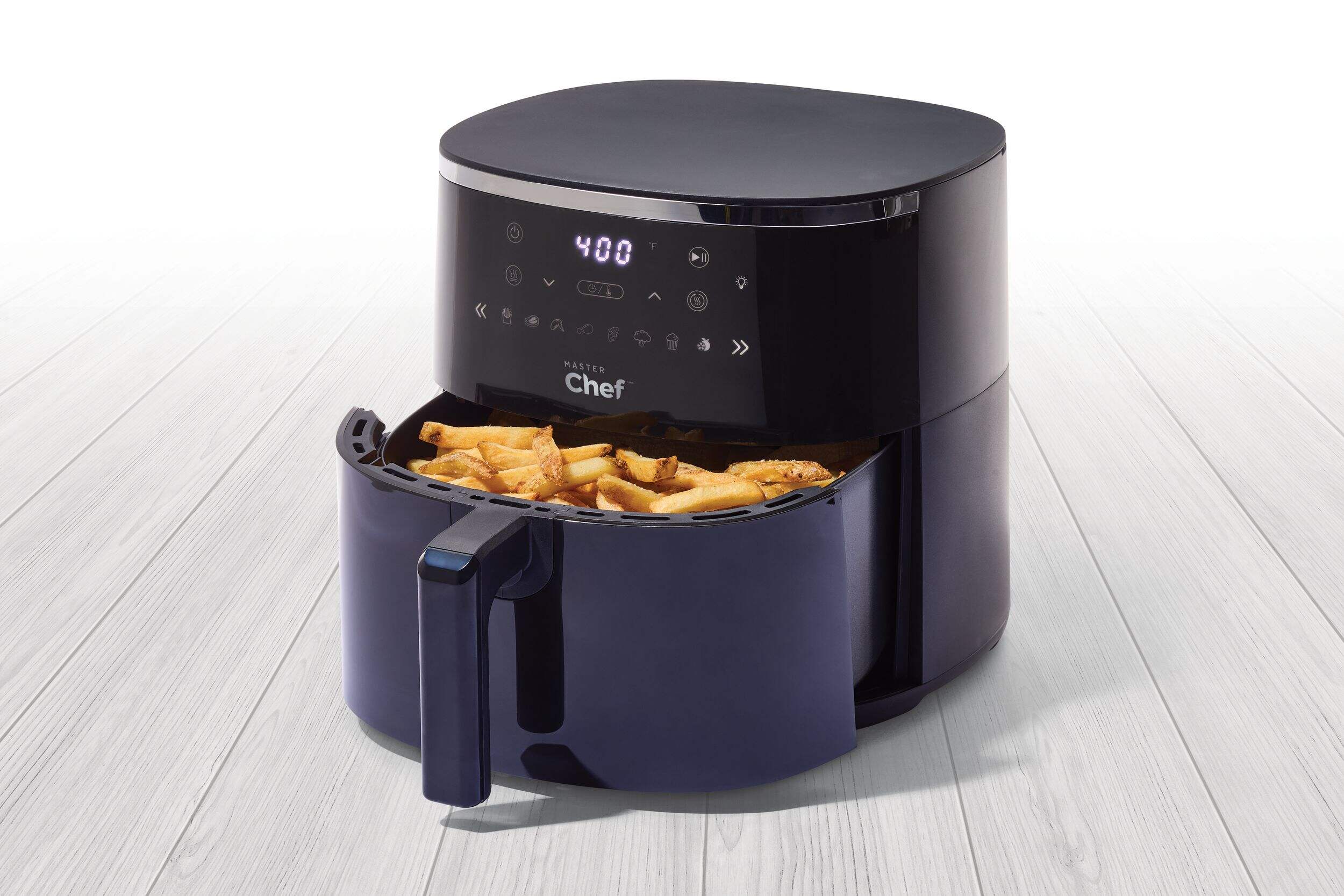 MasterChef Digital Air Fryer with Control Panel, 6-qt Front_Three_Fourths_Angled_Left