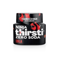 Ninja Thirsti Zero Soda Cola Flavoured Water Drops, Sugar Free, Zero Calories Front_Flat