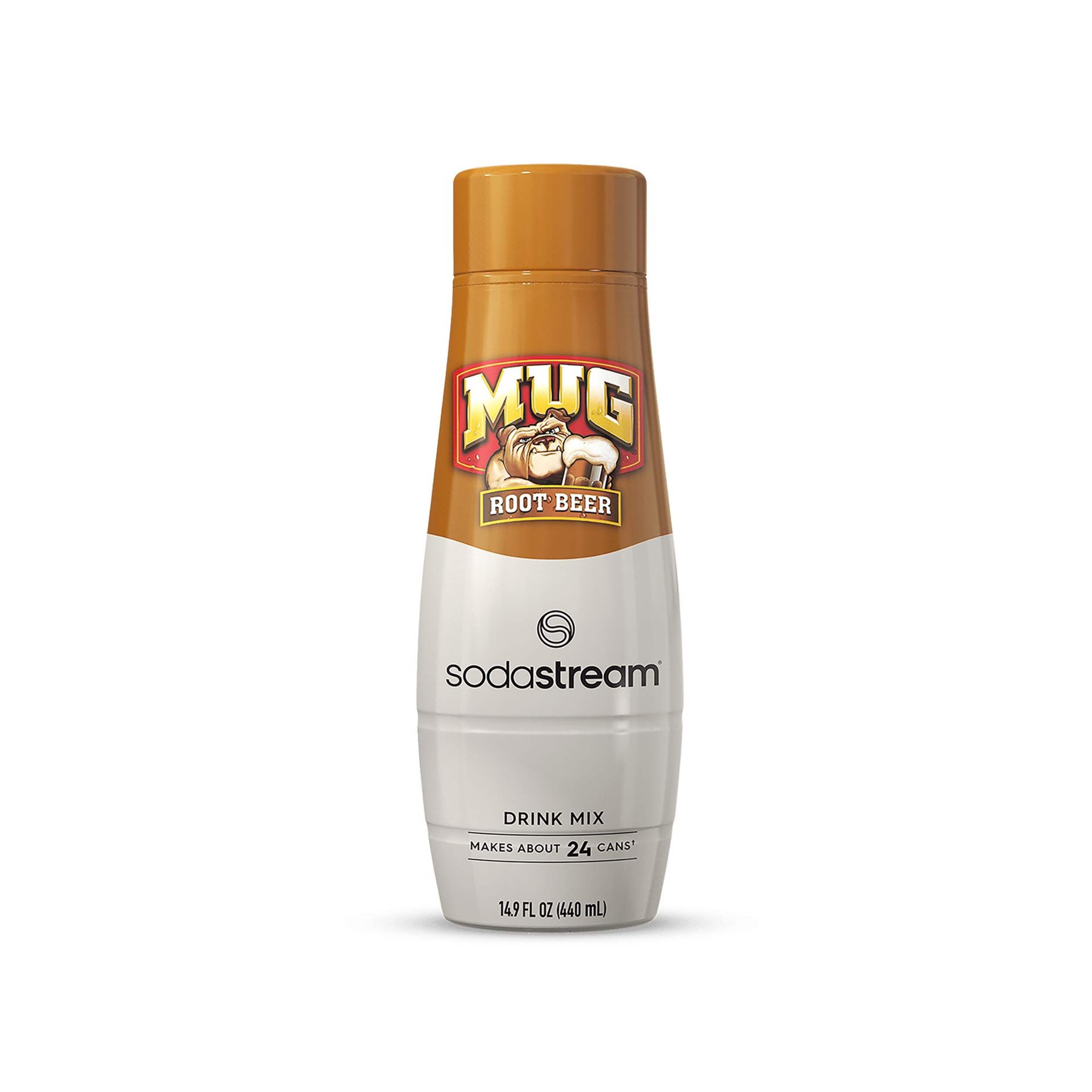 SodaStream Mug Root Beer Syrup Easy Drink Mix, 440-Ml Front_Flat