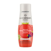 Mélange pour boisson sans sucre SodaStream Classics, mélange de baies, 440 mL Front_Flat