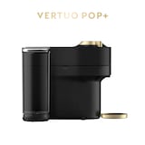 Nespresso® Vertuo Pop+ Deluxe Coffee and Espresso Machine by Breville, Matte Black & Gold Side_Right