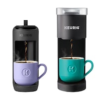 Keurig® K-Mini Mate™ Single Serve K-Cup Pod Coffee Maker, Black Front_Flat