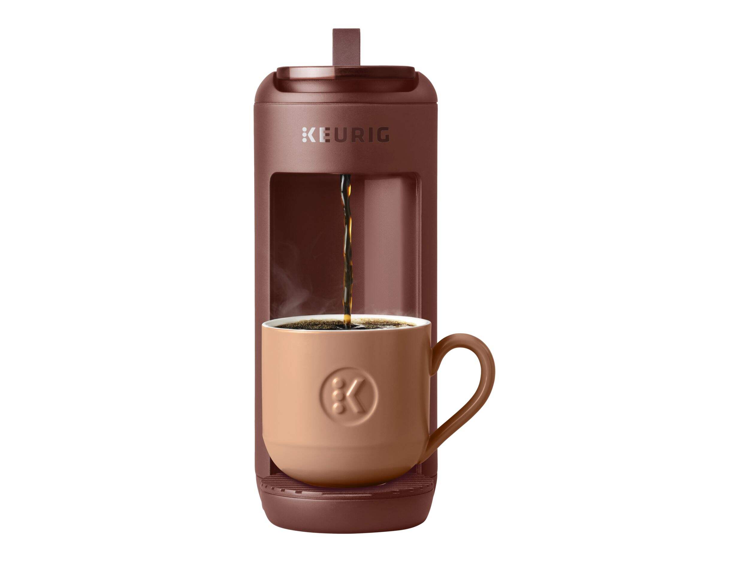 Cafetière compacte à une touche Keurig K-Mini, terre cuite Front_Flat