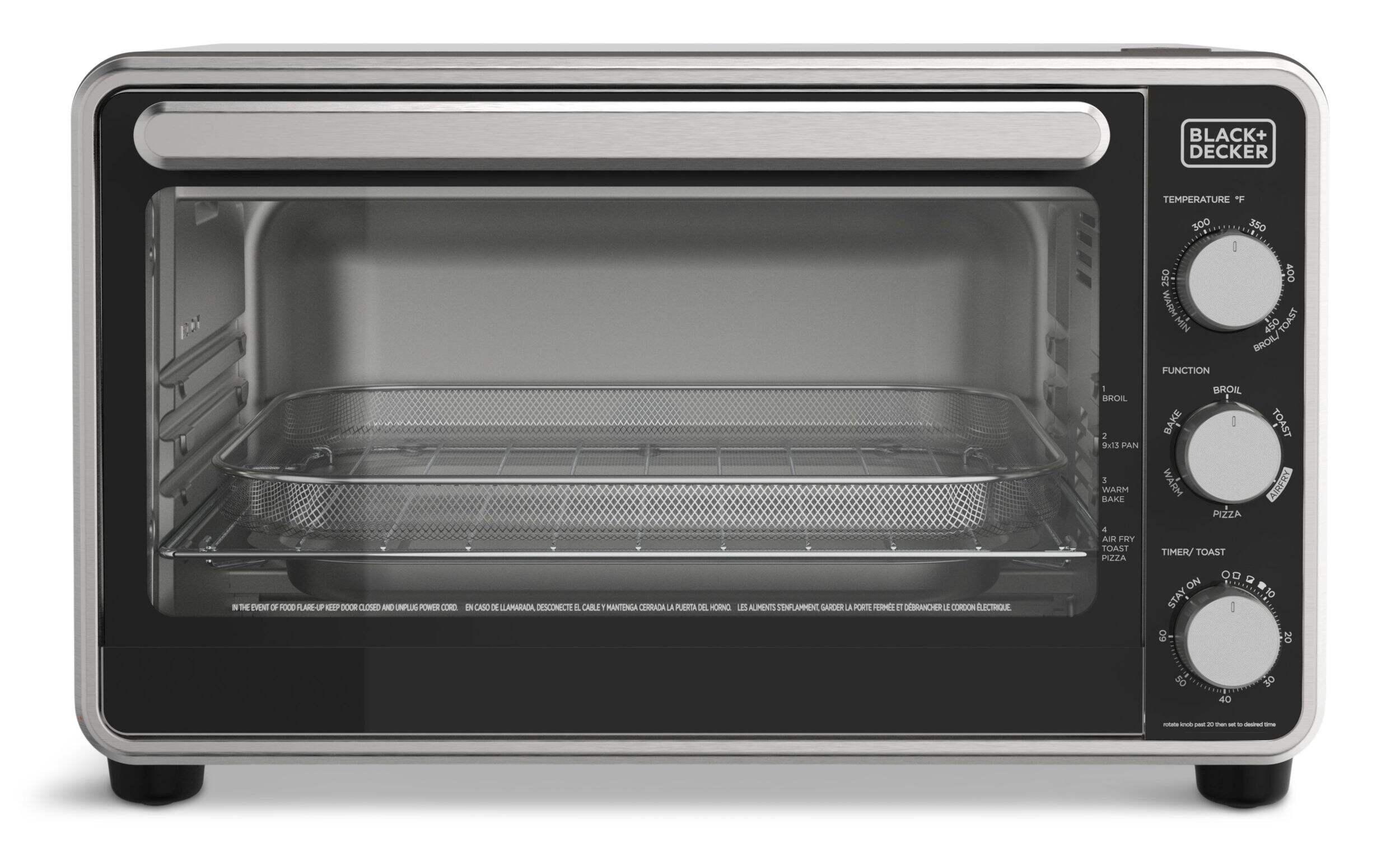 Grille-pain Black N Decker Crisp N Bake, 6 tranches Front_Flat