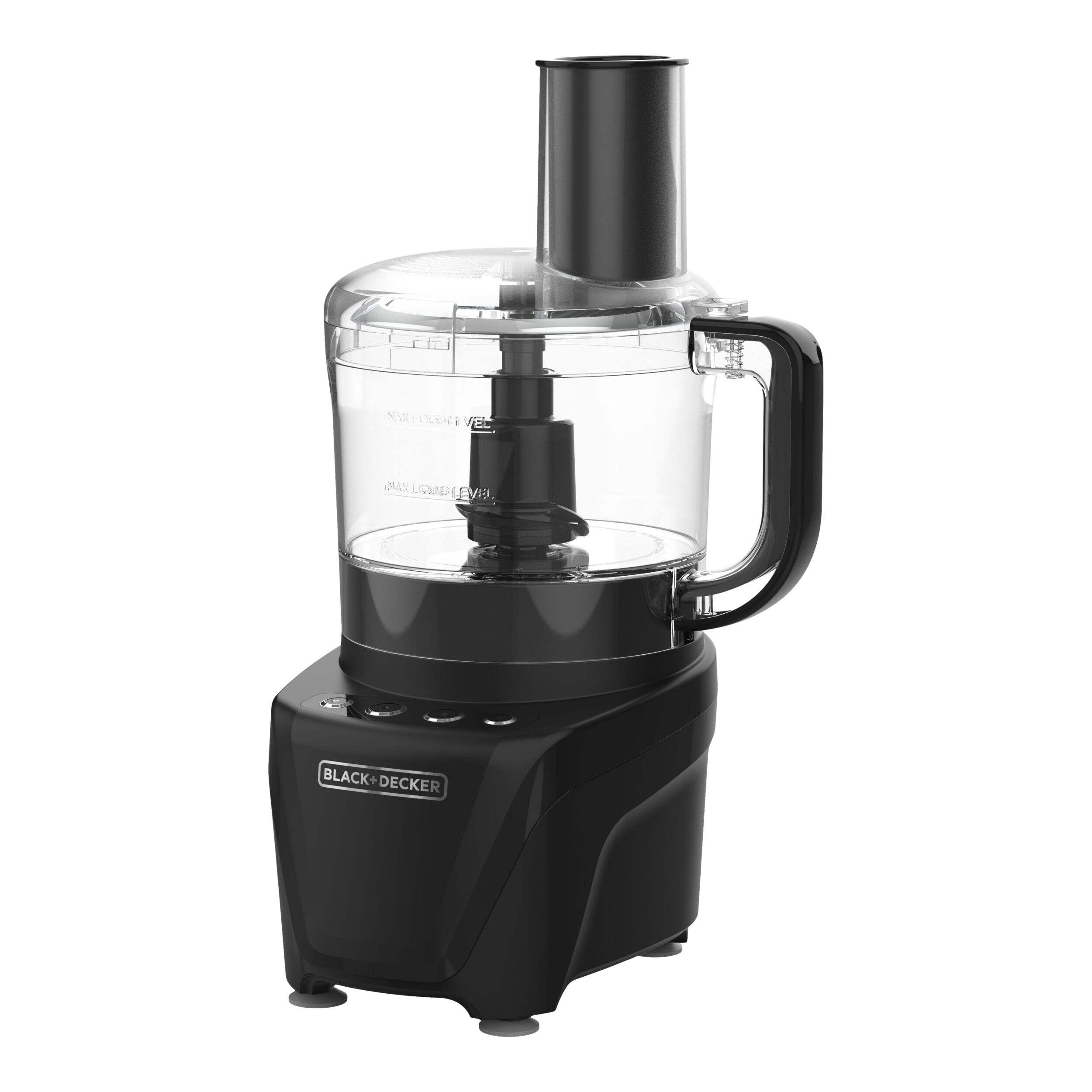 Black N Decker Dishwasher Safe Food Processor, 8-Cup Front_Angled_Left