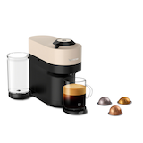 Nespresso Vertuo Pop+ Coffee & Expresso Maker, Beige Front_Angled_Right